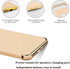 Compatible iPhone 8 Plus Case, Ultra Slim Flexible Matte Cover (Gold)