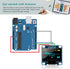 ideaspark 0.96 inch 128x64 SSD1306 4 OLED Display Module with Protector Case Screen Board with Pins Soldered Work Great