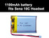1100mAh Battery Replacement for Sena 10C 10C Pro Motorcycle Bluetooth Headset Camera, X1 Smart Helmet
