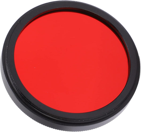 Full Red Lens Filter for Nikon Camera, Waterproof Optical Glass Filter