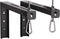suptek Universal Projector Screen Wall Mount L-Brackets Wall Hanging Mount 12 inch Adjustable