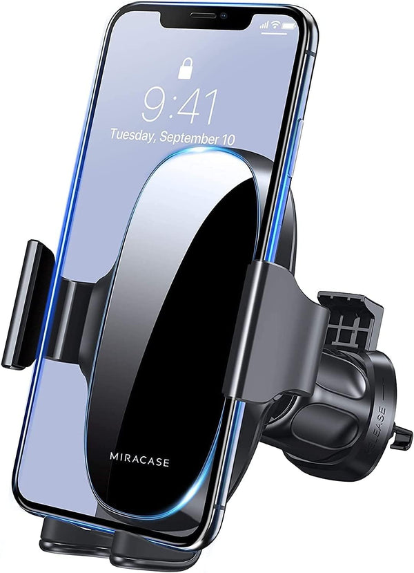 Miracase Upgraded-2nd Generation Universal Phone Holders for Your Car, 3 in 1 Air Vent Mount Compatible with iPhone