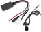 POCREATION Car Audio Cable, DC 12V AUX Bluetooth 5.0 Adapter Replacement for Honda Goldwing GL1800