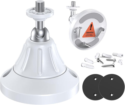 Naseto Magnetic Security Camera Mount, Universal 1/4 Screw, Adjustable Angle, Strong Magnet, No-Drill,