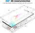 Case for Galaxy Note 10 5G, Clear Soft TPU 360 Full Body Shockproof Hybrid Bumper Phone Case for Girls (Floral Prints)