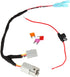 RED WOLF 12 Volt Power Adapter Wiring Harness Switch Connector Plug w/Fuse