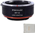 Manual Focus Lens Adapter for Canon EOS EF Lens to E Mount Camera, Compatible with Sony a1 a9ii a7S iii/ii, a7R