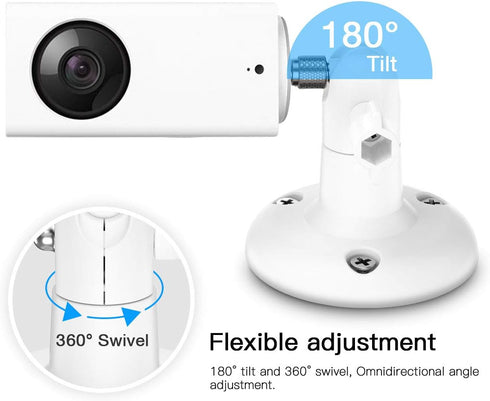 Upgraded Indoor/Outdoor Security Wall Mount for Arlo Cameras, More Stable & Flexible Accessories, 3-Pack