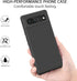 Silicone Phone Case for Google Pixel 6, Soft Protective Anti-Scratch Shockproof Cover for Men and Women, Black