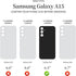 ANNSD for Samsung A15 Case, 3 in 1 Lightweight Stylish Full Body Shockproof Protective Cover, Military Grade Case