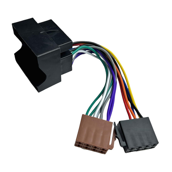 Aftermarket Radio Wiring Harness Compatible with Ford 2003-2017/VM 2006-2015/BMW/Mercedes-Benz, Universal ISO Car