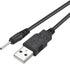 2pcs USB DC Charger Cable - Charge for Mini S530 Invisible Wireless Bluetooth Earbuds and Shower Speaker