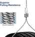 2Pack 10Ft Multi Charging Cable 3.5A, 4 in 1 Fast Charger for iPhone 13/12/11/Xs/X/8/7/6/se, Samsung, LG, Pixel,