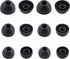 Silicone Eartips for Beats Studio Buds + | Replacement Earbud Tips, 6 Pairs S/M/L, Fit in Case, Black