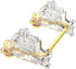 Stabilizer V2, Screw in Stabilizers with 2u 6.25u 7u Wires for Mechanical Keyboards (V2 Clear 100% Kit)
