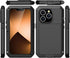 Marrkey iPhone 13 Pro Max Case, 360 Full Body Protective Heavy Duty Shockproof Tough Armour Case - Black