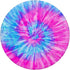 Bright Pink Turquoise Tie Dye Purple Swirl Hippie PopSockets PopGrip: Swappable Grip for Phones & Tablets