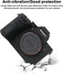 Camera Case for Sony Alpha 7 A7 A7M4, Anti-Scratch Soft Silicone Rubber Protective Body Housing Cover
