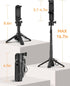 Takerers 4-in-1 Tripod360 Portable Selfie Stick Tripod with RemotePocket Size Extendable Cell Phone Rotation Mini