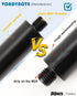 Set of 2 Speaker Pole for Subwoofer, Height Adjustable, Fits M20 Threaded Mount and 35mm Mount Speaker Extender