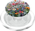 Flower Bouquet Floral Pattern PopSockets PopGrip for MagSafe
