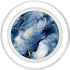Trendy Blue and White Designs Elegant Blue and White MarbleLike Marble-Effect Blue PopSockets PopGrip for MagSafe