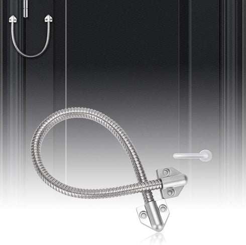 Armored Door Cord, 17.7 Electrified Commercial Exit Doors Security Alarmed Wire Conduit Cover for Access Control System