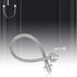 Armored Door Cord, 17.7 Electrified Commercial Exit Doors Security Alarmed Wire Conduit Cover for Access Control System