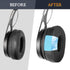 SOULWIT Professional Cooling Gel Ear Pads Replacement for Beats EP Wired On-Ear Headphones, Comfort Noise Isolation Foam