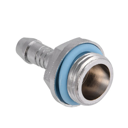 PC Water Cooling System 6 PCS Two-Touch Fitting G1/4 Thread Barb Connector for Tube, Water Cooling Kit