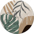 Tropical Botanical Beige Brown Exotic Minimalist Abstract PopSockets Standard PopGrip