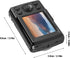 Mini Outdoor Digital Camera, 16MP 720P 30FPS 4X Zoom HD Video Camcorder, Black