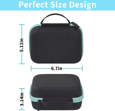 Kids Instant Print Camera Case for Dylanto/ESOXOFFORE/VTech KidiZoom PrintCam/Creator Cam/Goopow - Box Only (Black)