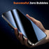 2 Pack 15 6.7 inch 9H+ 15 UniqueMe for iPhone Pro Max Privacy Screen Protector - [Military Grade Shatterproof