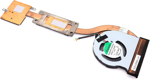 CPU Cooling Fan with Heatsink Thermal Pads for Dell Latitude E7450 E7440 Replacement
