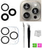 thexxa Back Camera Glass Lens Replacement for iPhone 15 Pro Max with Pre-Installed