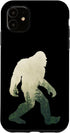 iPhone 11 Bigfoot Figure Sasquatch Yeti Nature Double Exposure Case