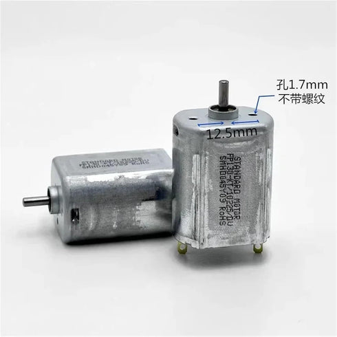 ACOSBKK FP130-KT/10225 130 DC3V-12V 13500RPM 20mm Mini Motor High Speed Micro Electric Carbon Bruh Motor DIY Toy Car