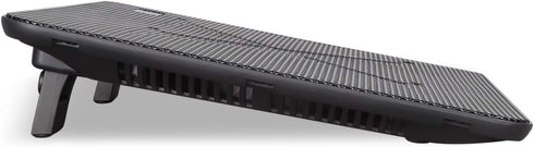 Laptop Cooling Pad, Coolertek Portable Slim Quiet Stand with 2 Blue LED Fans, Fits 11-14 Inch