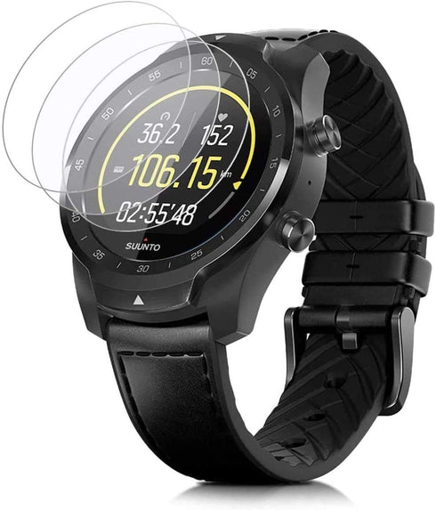 Universal Round Watch HD Screen Protector, Anti-Scratch, Anti-Fingerprint Tempered Glass, 31mm Diameter, 3 Pack