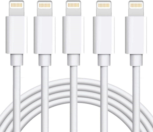 sharllen 5 Pack iPhone Charger Cable 6FT USB Fast Charging Syncing Cords for iPhone 14/13/12/11/XS/Max/XR/X
