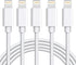 sharllen 5 Pack iPhone Charger Cable 6FT USB Fast Charging Syncing Cords for iPhone 14/13/12/11/XS/Max/XR/X