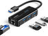 UGREEN USB 3.0 Hub Ethernet Adapter 10 100 1000 Gigabit Network Converter with 3 USB 3.0 Ports for Laptop PC