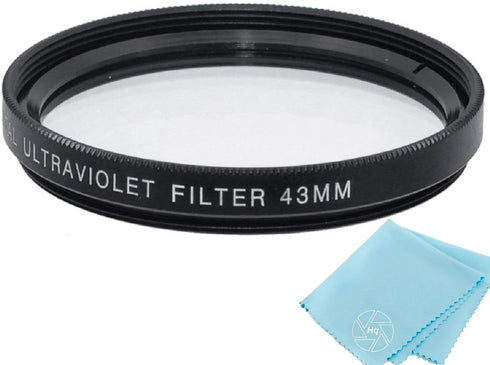 Canon RF 50mm F1.8 STM, RF 16mm F2.8 STM, EF-M 22mm f2 STM, 43mm UV Filter for Fujifilm XF 30mm f/2.8 Lens