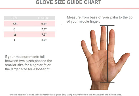 Drawing Glove for Digital Art, Artist Gloves with Two Fingers for iPad, Smudge Guard, Palm Rejection (2 PCS, Extra