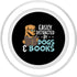 PopSockets MagSafe PopGrip for iPhone Easily Distracted By Dogs & Books Puppy Lover Bookworm