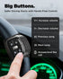 Fueiyita 16 Pro/16 Media Button Remote Selfie Control for Steering Wheel Car Type-C Charging Liking Short Videos While