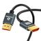 Ultra Thin HDMI Cables 15FT, Slim & Flexible 8K 4K HDMI to HDMI Cord, Supports 4K@120Hz 8K@60Hz for Roku TV/HDTV/PS5