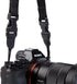 OP/TECH USA Super Classic Camera Neck Strap, Black, Padded Neoprene, Control-Stretch System