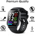 6 Pack Compatible with Ddidbi P66E 1.85” Smart Watch Screen Protector Film for Poounur P66E 1.85 Inch Smartwatch Screen Protectors Foils Screen Cover Crystal Clear HD Anti-Scratch